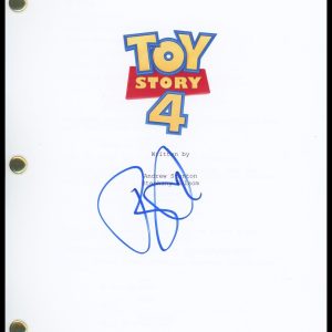 Tony Hale "Toy Story 4" AUTOGRAPH Signed 'Forky' Complete Script Screenplay ACOA