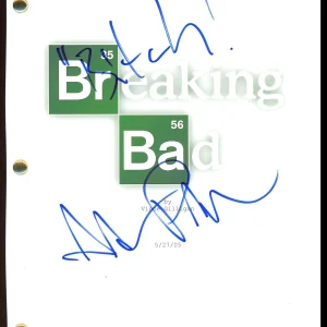 Aaron Paul "Breaking Bad" AUTOGRAPH Signed Full Pilot Episode Script ACOA
