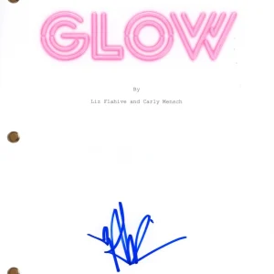 Alison Brie "GLOW" Signed Autograph Pilot Episode Script Full TV Screenplay ACOA