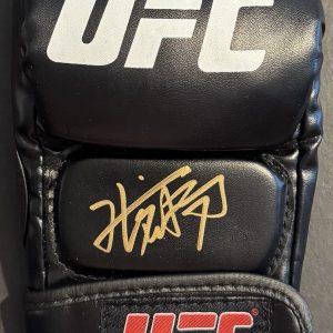 ZHANG MINGYANG Signed Autographed UFC Fight Glove PSA/DNA COA