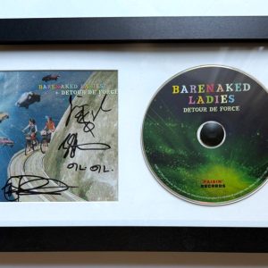 Barenaked Ladies REAL hand SIGNED Detour De Force CD Framed Display COA All 4