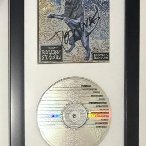 Don Was REAL SIGNED Rolling Stones Bridges To Babylon CD Framed Display COA