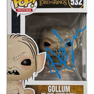 Andy Serkis Signed Gollum Funko Pop The Lord of the Rings Autograph Beckett COA