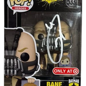 Tom Hardy Signed Bane Funko Pop The Dark Knight Rises Autograph Batman Beckett