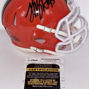 Shelby Harris Signed Autographed Cleveland Browns Mini Helmet JSA COA