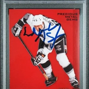 Wayne Gretzky Signed 2012 Fleer Metal Universe Precious Gems Red Auto PSA 10