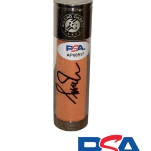 Elena Rybakina Signed Roland Garros Paris French Open Match Used Clay PSA AUTO