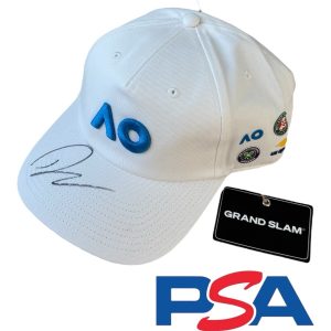 Jack Draper Signed Australian Open Grand Slam Limited Edition Hat Cap PSA AUTO