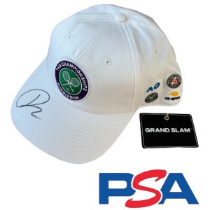 Jack Draper Signed Wimbledon Grand Slam Limited Edition Tennis Hat Cap PSA AUTO