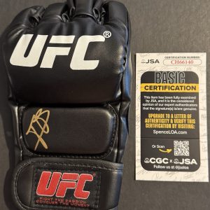 Tallison Teixeira Signed Autographed UFC Fight Glove JSA COA