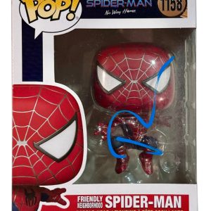 Tobey Maguire Spider-Man Signed Autographed Funko Pop No Way Home Beckett COA