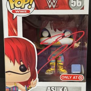 Asuka Signed Autographed WWE Divas Funko Pop Figure JSA COA Target Exclusive