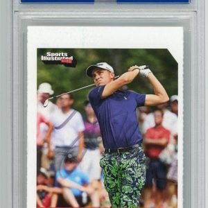 Justin Thomas Signed 2017 Sports Illustrated Kids Auto Rookie Card Golf PSA/DNA