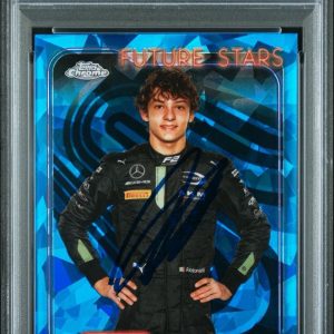 2024 Topps Chrome F1 #22 Andrea Kimi Antonelli Rookie Sapphire PSA GEM 10 AUTO
