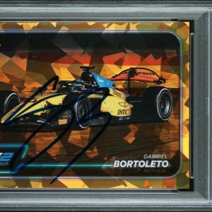 2024 Topps Chrome F1 Gabriel Bortoleto Gold Sapphire Rookie /50 PSA GEM 10 AUTO