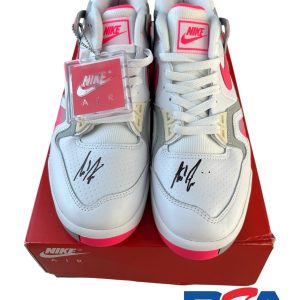 Andre Agassi Signed Nike Air Tech Challenge II QS Tennis Shoes PSA AUTO CHAMPION