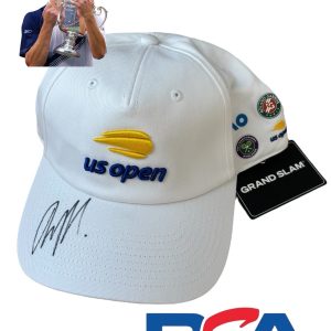 Andy Roddick Signed US OPEN Grand Slam Limited Edition Tennis Hat Cap PSA AUTO