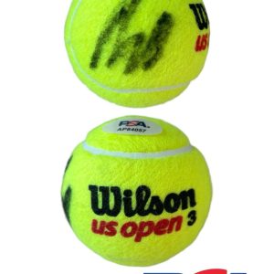 Andy Roddick Signed Official Wilson US OPEN Tennis Ball PSA AUTO 2003 CHAMPION
