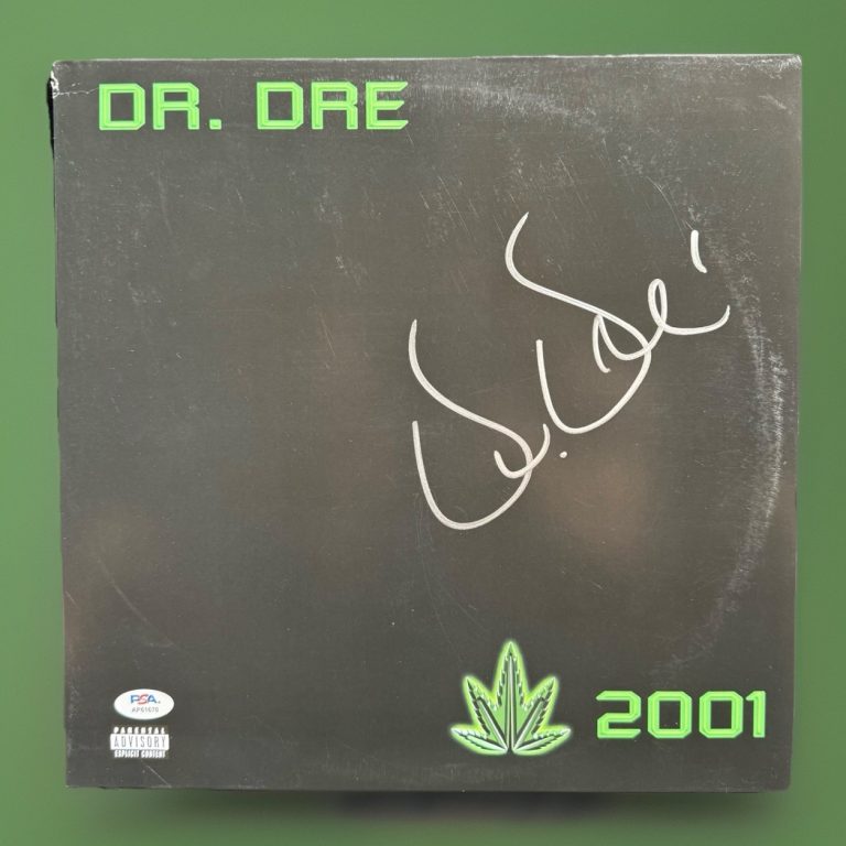 Andre Young Dr. Dre Signed Autographed Chronic 2001 Vinyl LP Album PSA/DNA COA