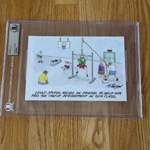 AWESOME Pre CLOSE TO HOME ORIGINAL WATER COLOR ART JOHN MCPHERSON Beckett Slab