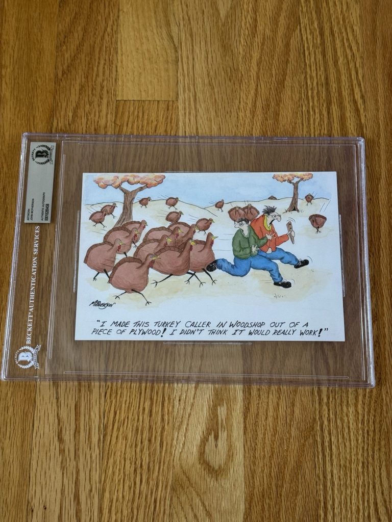 AWESOME Pre CLOSE TO HOME ORIGINAL WATER COLOR ART JOHN MCPHERSON Beckett Slab