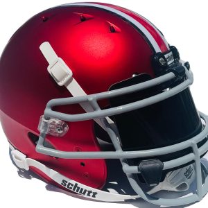 OHIO STATE BUCKEYES SCARLETT RED AUTHENTIC FOOTBALL HELMET CJ STOUD W/ VISOR