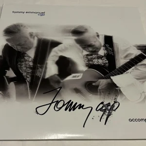 TOMMY EMMANUEL SIGNED ACCOMPLICE TWO VINYL RECORD JSA