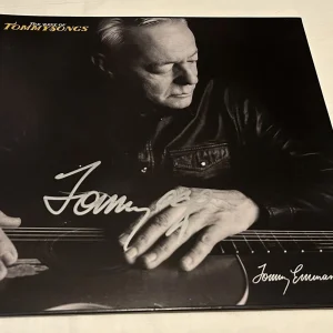 TOMMY EMMANUEL SIGNED THE BEST OF TOMMY SONGS VINYL RECORD JSA