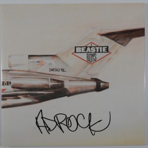 AD Rock Beastie Boys JSA Signed Autograph Record Album Licensed to Ill