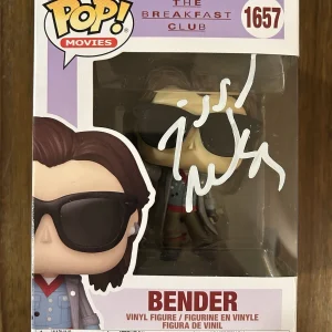 Judd Nelson ‘The Breakfast Club’ Signed 1657 ‘Bender’ Funko Pop Beckett