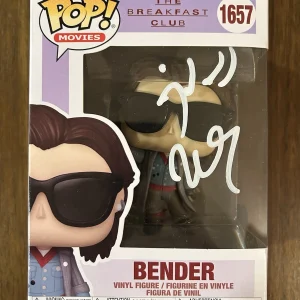 Judd Nelson ‘The Breakfast Club’ Signed 1657 ‘Bender’ Funko Pop Beckett
