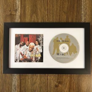 ‘Dru Hill’ Rap Group Signed Framed CD ‘Enter The Dru’ Rare Sisqo, Nokio & Jazz