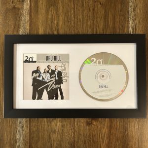 ‘Dru Hill’ Rap Group Signed Framed CD ‘The Best Of’ Rare Sisqo, Nokio & Jazz