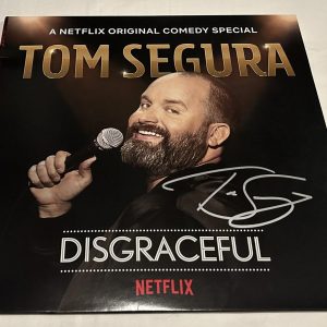 TOM SEGURA SIGNED DISGRACEFUL VINYL RECORD JSA
