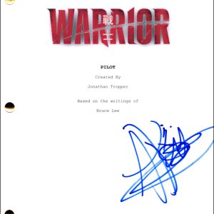 Andrew Koji Signed Autograph Warrior Full Pilot Script Screenplay - Ah Sahm
