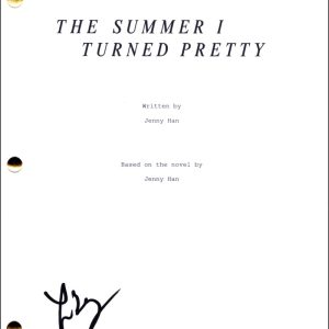 Lola Tung Signed Autograph The Summer I Turned Pretty Script Screenplay JSA COA