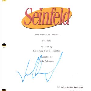 Jason Alexander Signed Autograph Seinfeld Summer of George Full Episode Script