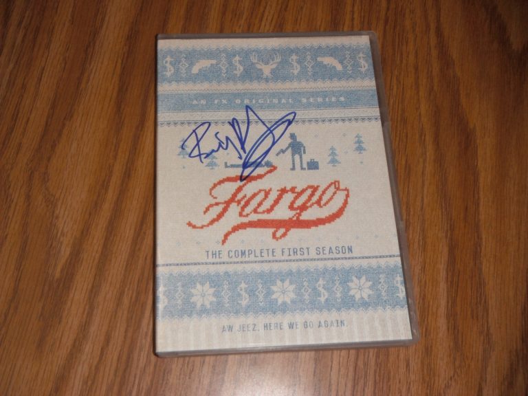 FARGO BILLY BOB THORNTON SIGNED DVD COVER