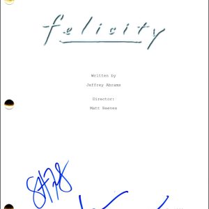 Scott Foley Keri Russell Signed Autograph Felicity Full Pilot Script Screenplay