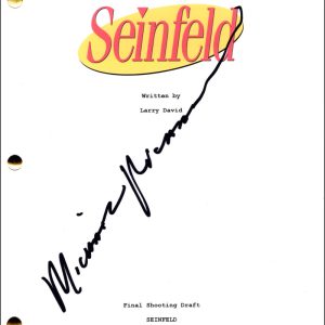 Michael Richards Signed Autograph Seinfeld The Contest Full Script w/ JSA COA