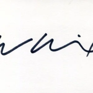 Wes Wilcox Atlanta Hawks Utah Utes Sac Kings General Manager Signed Autograph