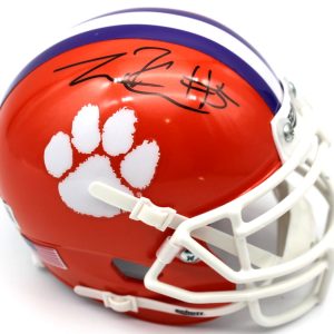 Tee Higgins Clemson Tigers Signed Mini Football Helmet w/Beckett COA BR93146