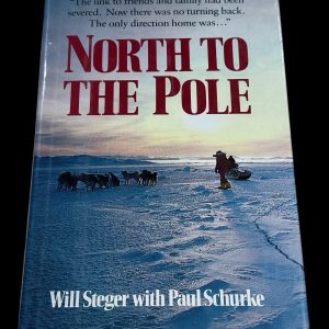 Will Steger Paul Schurke Artic Explorer North To The Pole Signed Autograph Book