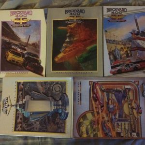 1994-1998 Brickyard 400 Nascar Programs 5 Total