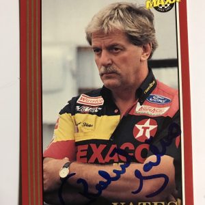 Robert Yates Signed Nascar Owner Trading Card Autographed