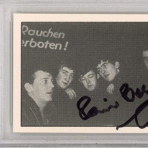 1992 American Images Pete Best The Beatles Original Drummer SIGNED PSA DNA COA