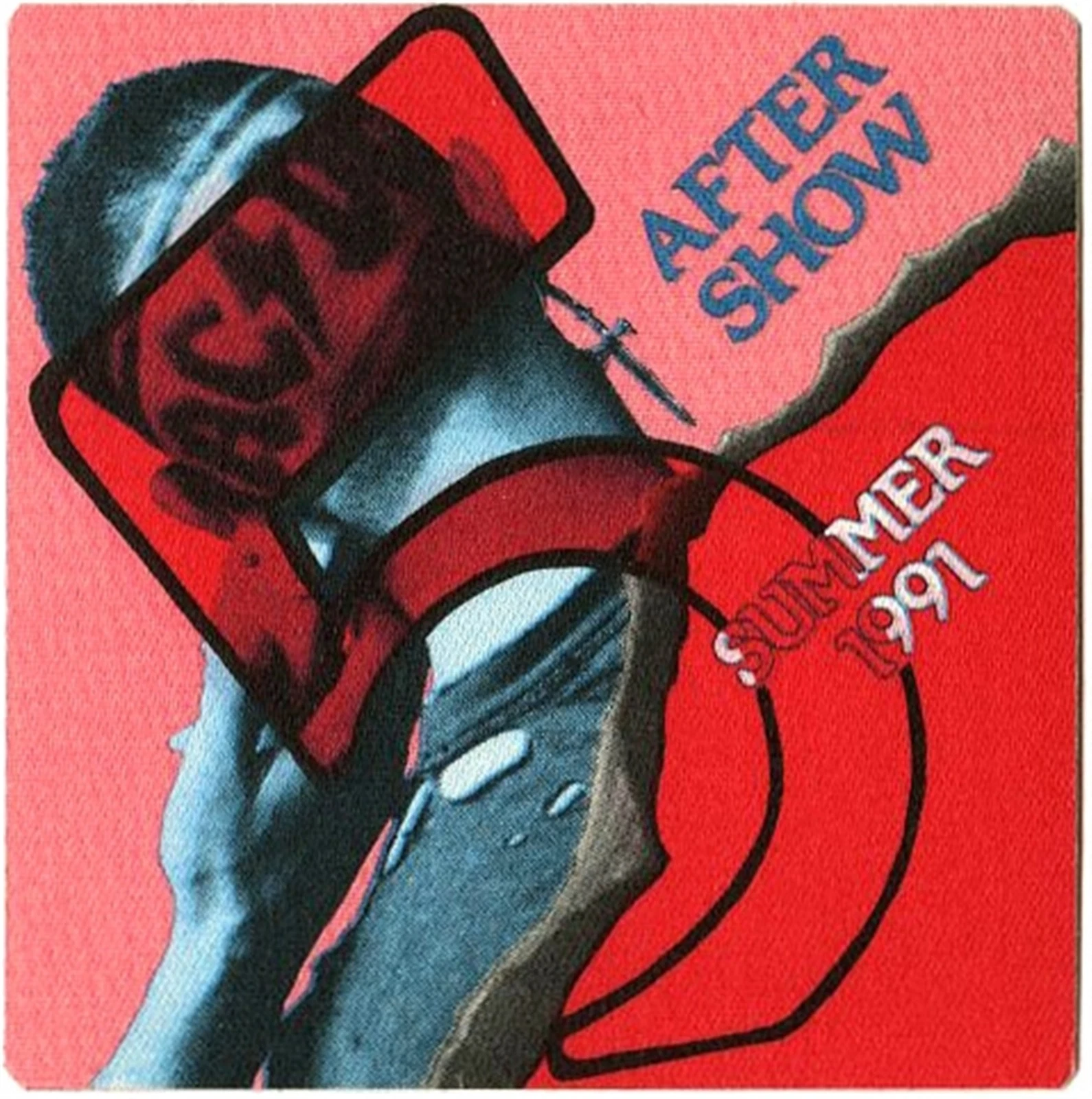 AC/DC 1991 Razor's Edge Concert Tour After Show Satin Backstage Pass ...