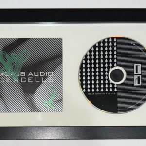 Blakq Audio Cex Cells REAL hand SIGNED CD Framed Display AFI Davey Havok COA