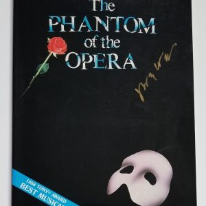 Andrew Lloyd Webber SIGNED Phantom of the Opera Song Sheet Music Book JSA COA