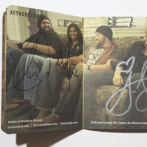 Zac Brown Band + Joey & Rory REAL hand SIGNED Novelty Passport JSA COA Autograph